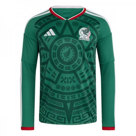 Fotbalové dres Mexiko Domácí Mistrovství Světa 2026 Dlouhý Rukáv