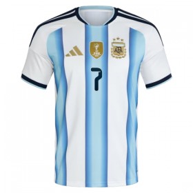 Fotbalové dres Argentina De Paul 7 Domácí Mistrovství Světa 2026 Krátký Rukáv