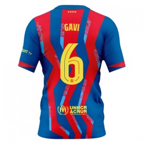 Fotbalové dres FC Barcelona Gavi 6 Čtvrtý 2025-26 Krátký Rukáv