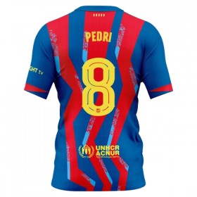 Fotbalové dres FC Barcelona Pedri 8 Čtvrtý 2025-26 Krátký Rukáv
