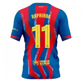 Fotbalové dres FC Barcelona Raphinha 11 Čtvrtý 2025-26 Krátký Rukáv