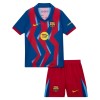 Fotbalový Komplet FC Barcelona Dětské Čtvrtý 2025-26 Krátký Rukáv (+ trenýrky)