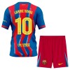 Fotbalový Komplet FC Barcelona Lamine Yamal 10 Dětské Čtvrtý 2025-26 Krátký Rukáv (+ trenýrky)