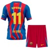 Fotbalový Komplet FC Barcelona Raphinha 11 Dětské Čtvrtý 2025-26 Krátký Rukáv (+ trenýrky)