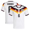 Fotbalové dres Německo Kimmich 6 Domácí Mistrovství Světa 2026 Krátký Rukáv