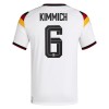 Fotbalové dres Německo Kimmich 6 Domácí Mistrovství Světa 2026 Krátký Rukáv