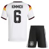 Fotbalový Komplet Německo Kimmich 6 Dětské Domácí Mistrovství Světa 2026 Krátký Rukáv (+ trenýrky)