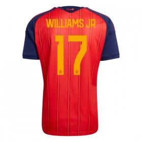 Fotbalové dres Španělsko Williams JR 17 Domácí Mistrovství Světa 2026 Krátký Rukáv