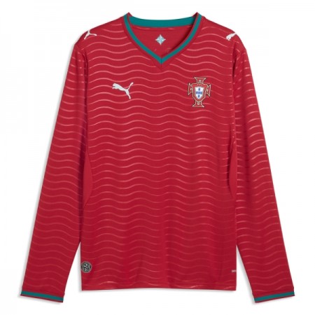 Fotbalové dres Portugalsko Domácí Mistrovství Světa 2026 Dlouhý Rukáv