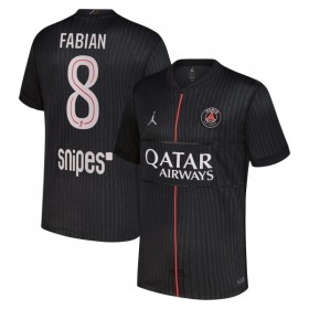 Fotbalové dres Paris Saint-Germain Fabian 8 Jordan Čtvrtý 2025-26 Krátký Rukáv