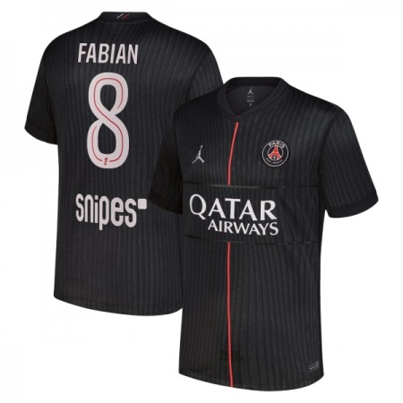 Fotbalové dres Paris Saint-Germain Fabian 8 Jordan Čtvrtý 2025-26 Krátký Rukáv
