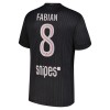 Fotbalové dres Paris Saint-Germain Fabian 8 Jordan Čtvrtý 2025-26 Krátký Rukáv