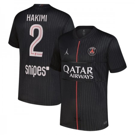 Fotbalové dres Paris Saint-Germain Hakimi 2 Jordan Čtvrtý 2025-26 Krátký Rukáv