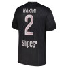 Fotbalové dres Paris Saint-Germain Hakimi 2 Jordan Čtvrtý 2025-26 Krátký Rukáv
