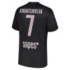Fotbalové dres Paris Saint-Germain Kvaratskhelia 7 Jordan Čtvrtý 2025-26 Krátký Rukáv
