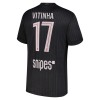 Fotbalové dres Paris Saint-Germain Vitinha 17 Jordan Čtvrtý 2025-26 Krátký Rukáv