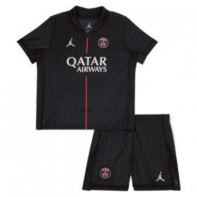 Fotbalový Komplet Paris Saint-Germain O. Dembele 10 Jordan Dětské Čtvrtý 2025-26 Krátký Rukáv (+ trenýrky)