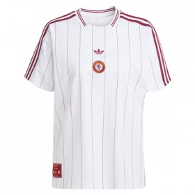 Fotbalové dres Aston Villa Terrace Icons 2025-26 Krátký Rukáv