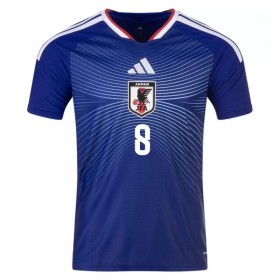 Fotbalové dres Japonsko Minamino 8 Domácí Mistrovství Světa 2026 Krátký Rukáv