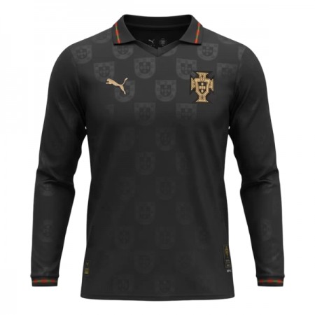 Fotbalové dres Portugalsko Black Panther 2025-26 Dlouhý Rukáv