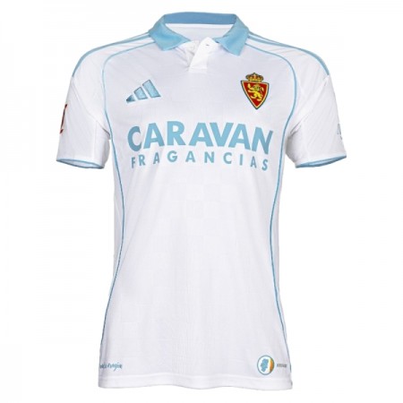 Fotbalové dres Real Zaragoza Domácí 2025-26 Krátký Rukáv