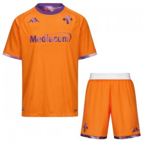 Fotbalový Komplet AC Fiorentina Dětské Čtvrtý 2025-26 Krátký Rukáv (+ trenýrky)