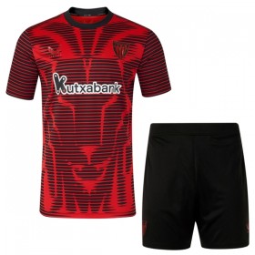 Fotbalový Komplet Athletic Bilbao Dětské Čtvrtý 2025-26 Krátký Rukáv (+ trenýrky)