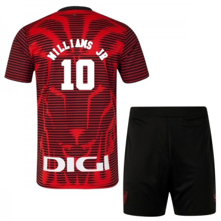 Fotbalový Komplet Athletic Bilbao Williams JR 10 Dětské Čtvrtý 2025-26 Krátký Rukáv (+ trenýrky)
