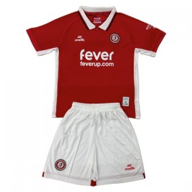 Fotbalový Komplet Bristol City Dětské Domácí 2025-26 Krátký Rukáv (+ trenýrky)