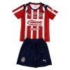 Fotbalový Komplet Chivas de CD Guadalajara Dětské Domácí 2025-26 Krátký Rukáv (+ trenýrky)