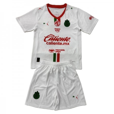 Fotbalový Komplet Chivas de CD Guadalajara Dětské Venkovní 2025-26 Krátký Rukáv (+ trenýrky)