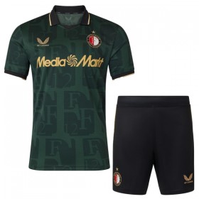 Fotbalový Komplet Feyenoord Rotterdam Dětské Čtvrtý 2025-26 Krátký Rukáv (+ trenýrky)