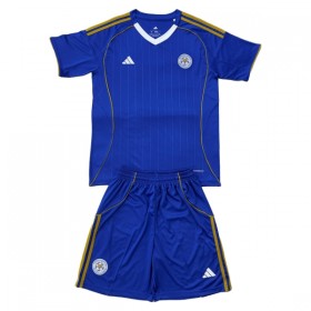 Fotbalový Komplet Leicester City Dětské Domácí 2025-26 Krátký Rukáv (+ trenýrky)