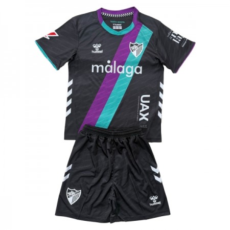Fotbalový Komplet Malaga Dětské Venkovní 2025-26 Krátký Rukáv (+ trenýrky)