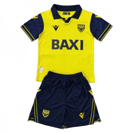 Fotbalový Komplet Oxford United Dětské Domácí 2025-26 Krátký Rukáv (+ trenýrky)