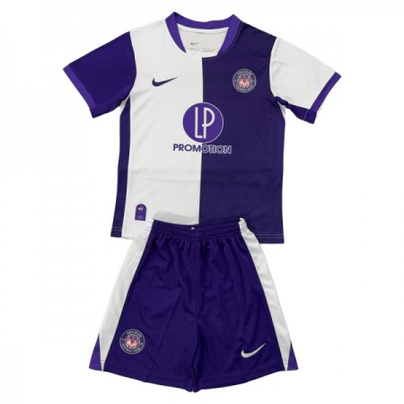 Fotbalový Komplet Toulouse Dětské Domácí 2025-26 Krátký Rukáv (+ trenýrky)