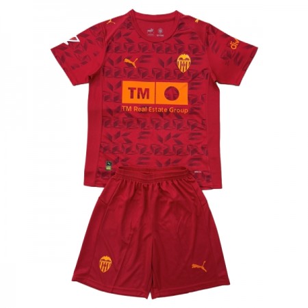 Fotbalový Komplet Valencia CF Dětské Venkovní 2025-26 Krátký Rukáv (+ trenýrky)
