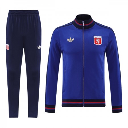Olympique Lyon Teplákové Soupravy 2025-26 Modrá