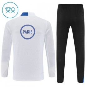 Paris Saint-Germain Dětské Tréninkový Mikina Čtvrt Zip 2025-26 Bílá