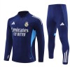 Real Madrid Tréninkový Mikina Čtvrt Zip 2025-26 Navy