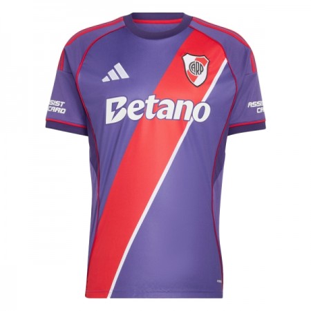 Fotbalové dres CA River Plate Alternativní 2025-26 Krátký Rukáv