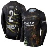 Fotbalové dres Paris Saint-Germain Hakimi 2 Night Edition 2025-26 Dlouhý Rukáv
