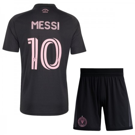 Fotbalový Komplet Inter Miami CF Messi 10 Dětské Venkovní 2026 Krátký Rukáv (+ trenýrky)