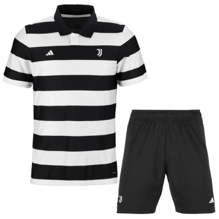 Fotbalový Komplet Juventus SGURA Dětské Čtvrtý 2025-26 Krátký Rukáv (+ trenýrky)