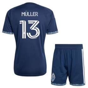 Fotbalový Komplet Vancouver Whitecaps Muller 13 Dětské Venkovní 2026 Krátký Rukáv (+ trenýrky)