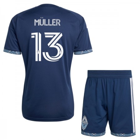 Fotbalový Komplet Vancouver Whitecaps Muller 13 Dětské Venkovní 2026 Krátký Rukáv (+ trenýrky)