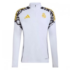 Real Madrid Tréninkový Mikina Čtvrt Zip 2026-27 Bílá