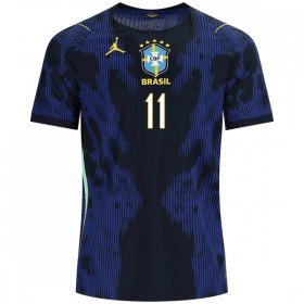 Fotbalové dres Brazílie Raphinha 11 Venkovní Mistrovství Světa 2026 Krátký Rukáv