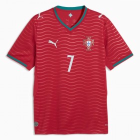 Fotbalové dres Portugalsko Ronaldo 7 Domácí Mistrovství Světa 2026 Krátký Rukáv