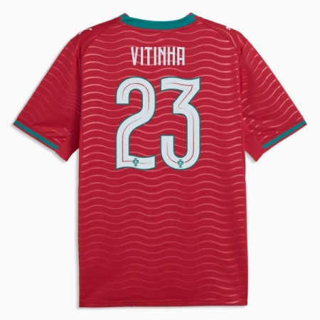 Fotbalové dres Portugalsko Vitinha 23 Domácí Mistrovství Světa 2026 Krátký Rukáv